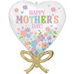 SATIN HAPPY MOTHERS DAY DAISY CHAIN BOW SUPERSHAPE