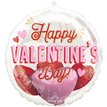 RETRO VALENTINE'S DAY HEARTS INSIDERS FOIL BALLOON