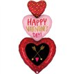82in SPECIAL DELIVERY VALENTINE TRIO FOIL BALLOON