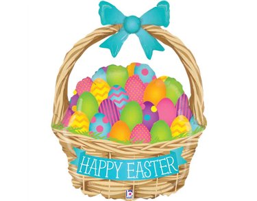 39in EASTER EGG HUNT FOIL BALLOON