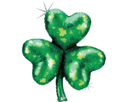 38in SHAMROCK FOIL BALLOON