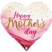 30in MOTHER'S DAY PRETTY PINK HEART FOIL BALLOON