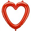 RED HEART SHAPED FOIL BALLOON