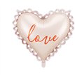 91x85cm RED HEART FOIL BALLOON