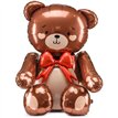 STANDING TEDDY BEAR FOIL BALLOON