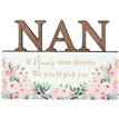 THE COTTAGE GARDEN NAN WORD PLAQUE