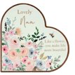 THE COTTAGE GARDEN MANTEL NAN HEART PLAQUE
