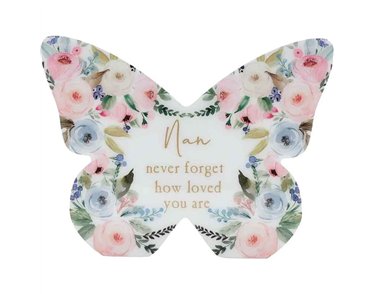 THE COTTAGE GARDEN MANTEL NAN BUTTERFLY