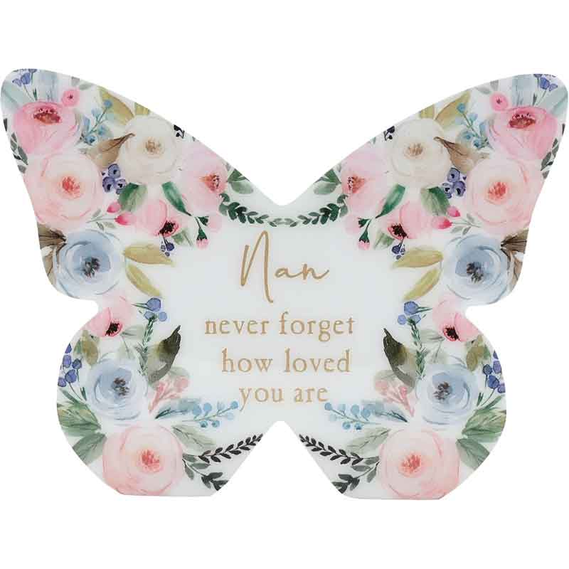 THE COTTAGE GARDEN MANTEL NAN BUTTERFLY
