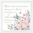 THE COTTAGE GARDEN FRAMED MUM GLASS PLAQUE