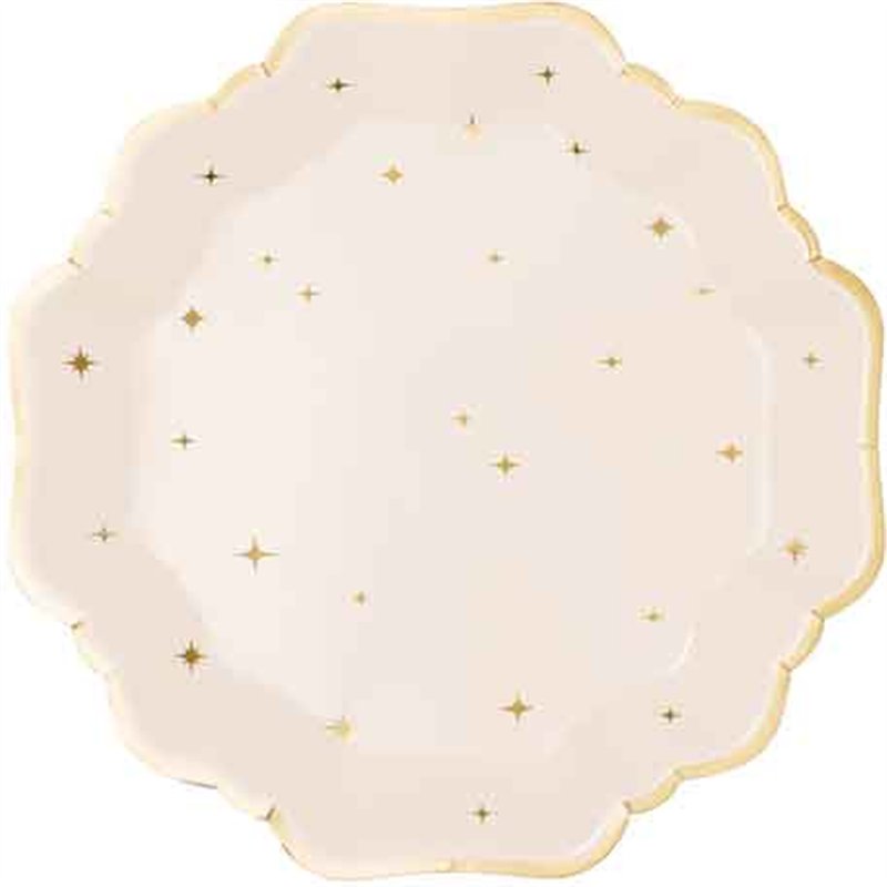 6K 21cm EID STAR PLATES