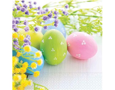 20PK HAPPY EASTER WISHES NAPKINS