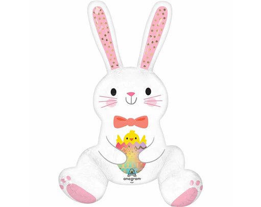 BUNNY LOVE AIR FILL FOIL BALLOON