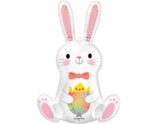 BUNNY LOVE SUPERSHAPE FOIL BALLOON