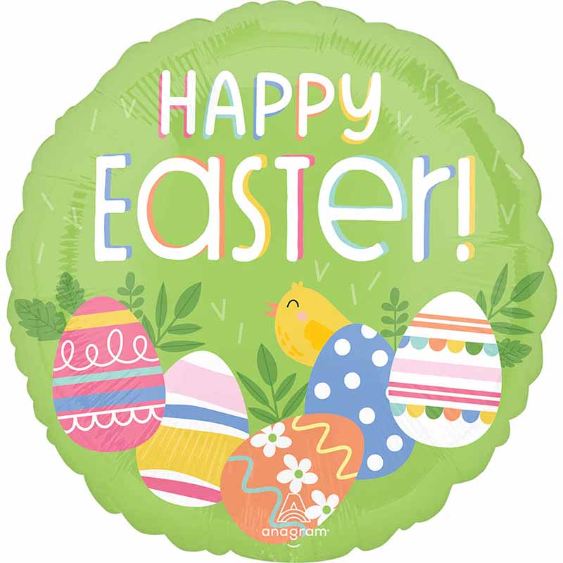 18in EASTER EGG HUNT FOIL BALLOON