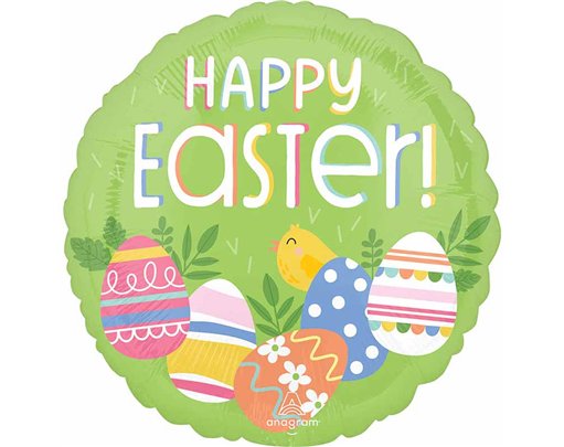 18in EASTER EGG HUNT FOIL BALLOON