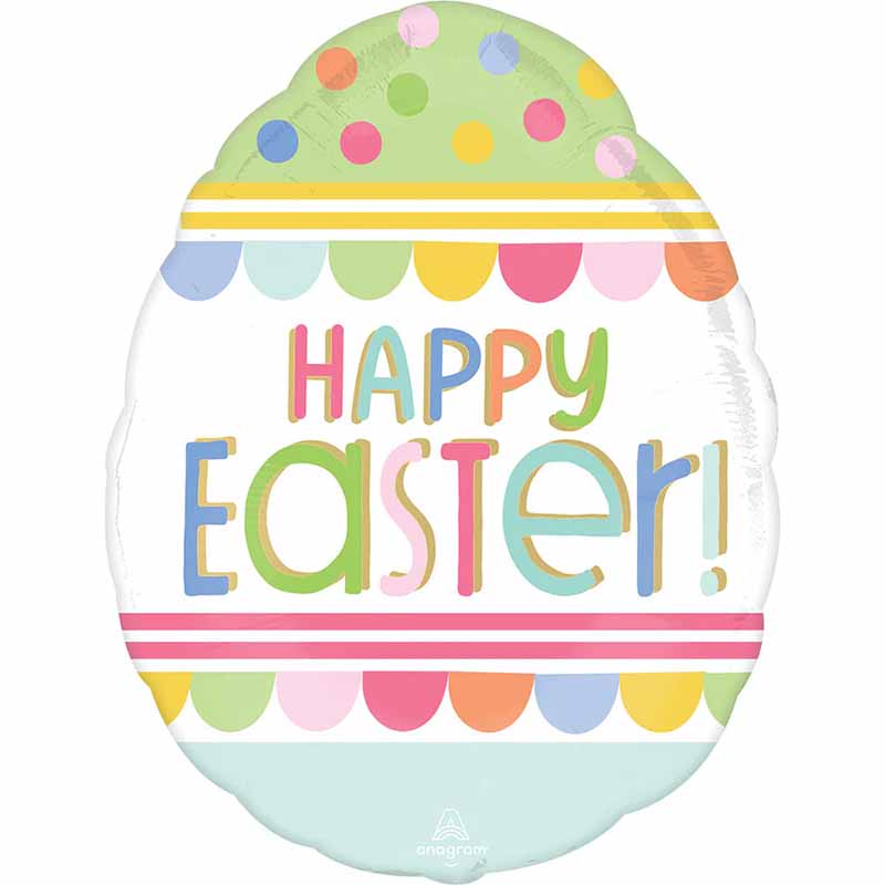 EGG HUNT SUPERSHAPE FOIL BALLOON