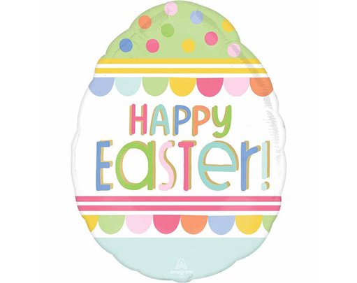EGG HUNT SUPERSHAPE FOIL BALLOON