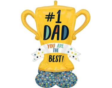 BEST DAD TROPHY AIRLOONZ