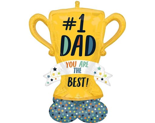 BEST DAD TROPHY AIRLOONZ
