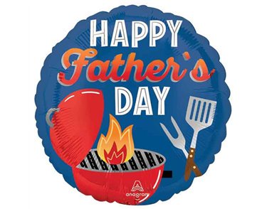 18in HAPPY FATHERS DAY GRILL-IANT DAD FOIL BALLOON