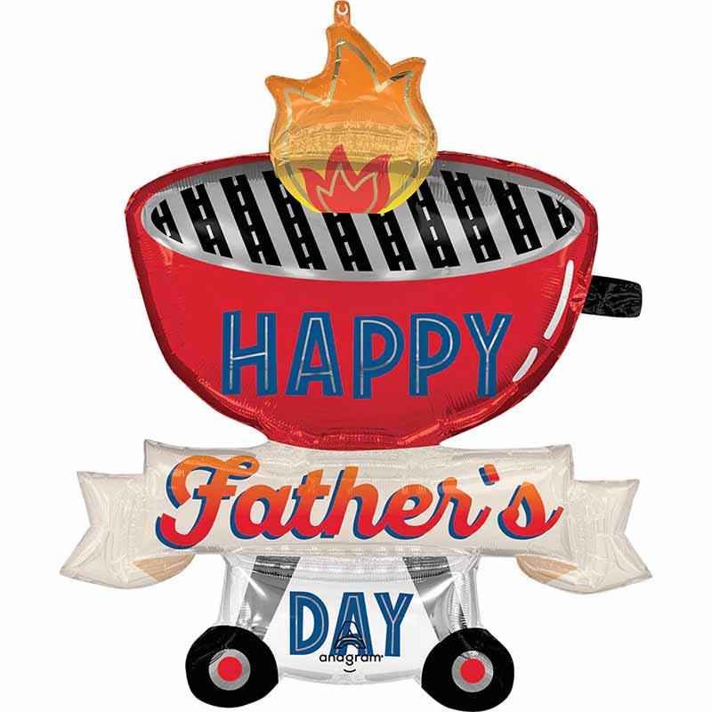 GRILL-IANT DAD GRILL SUPERSHAPE FOIL BALLOON