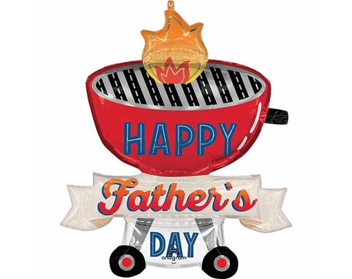 GRILL-IANT DAD GRILL SUPERSHAPE FOIL BALLOON