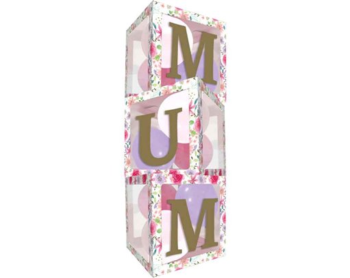 FLORAL MUM BALLOON BOX SET