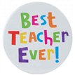 15cm JUMBO BEST TEACHER BADGE