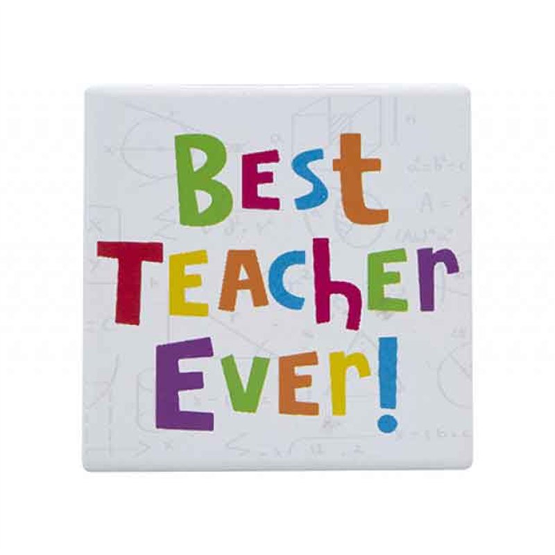 BEST TEACHER NOVELTY COASTER