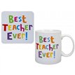 11oz TEACHER MUG AND COASTER SET