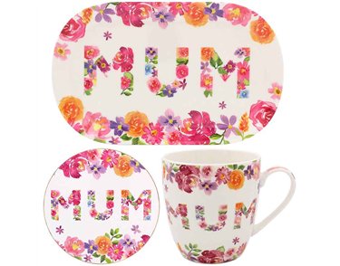 MUM MUG COASTER AND TRAY