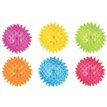 7.5CM 6ASST SPIKEY L/UP BALLS  12S
