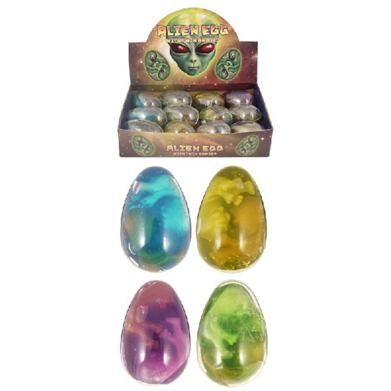GIANT ALIEN EGG WITH BABY TWINS 12S