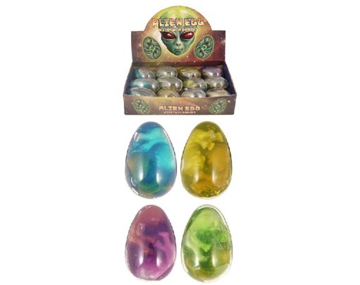 GIANT ALIEN EGG WITH BABY TWINS 12S
