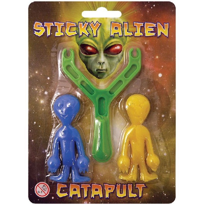 CATAPULT WITH 2 ALIENS