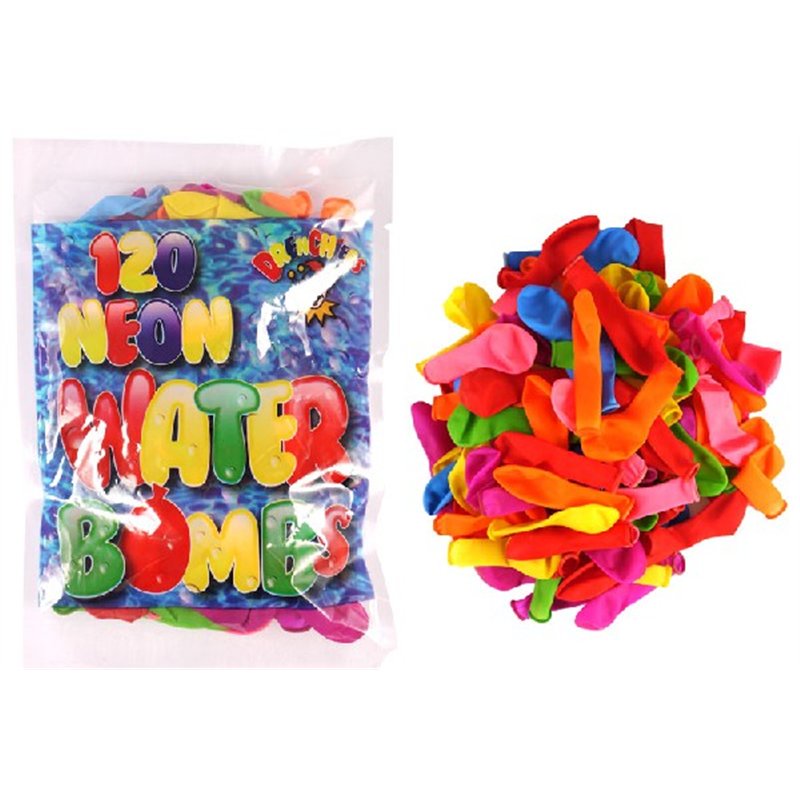 (120) WATER BOMBS NEON COLOURS  24S
