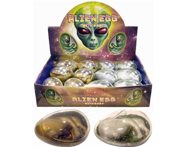 GIANT ALIEN EGG WITH BABY  12S
