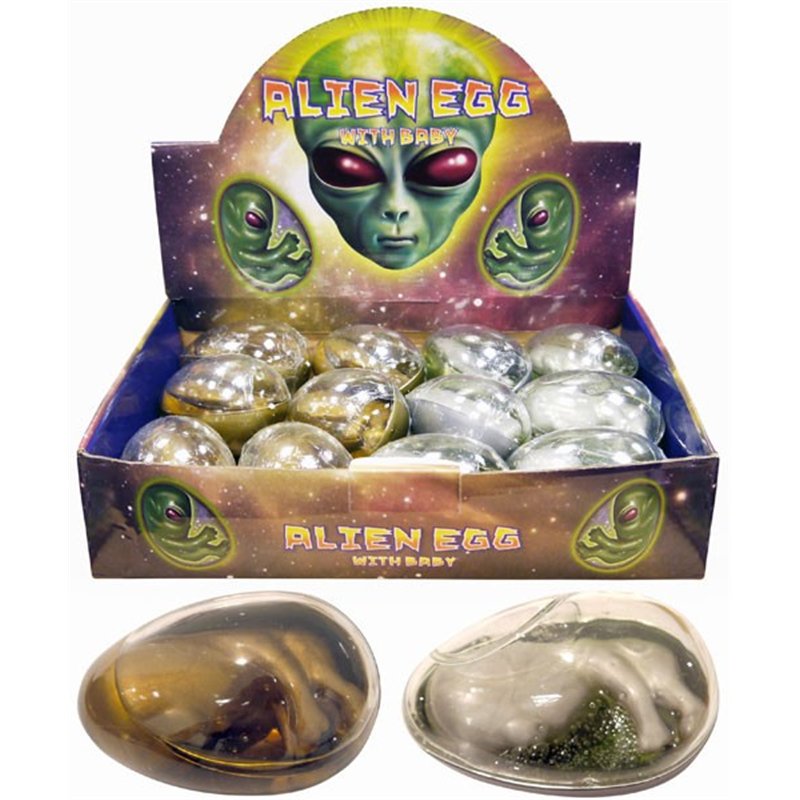 GIANT ALIEN EGG WITH BABY  12S