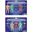 (5) 10CM 5ASST COLOURS SUPER FIGHTERS
