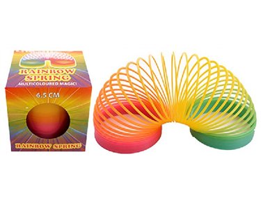 6.5CM RAINBOW SPRING  12S