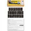 DOMINOES IN WOODEN BOX
