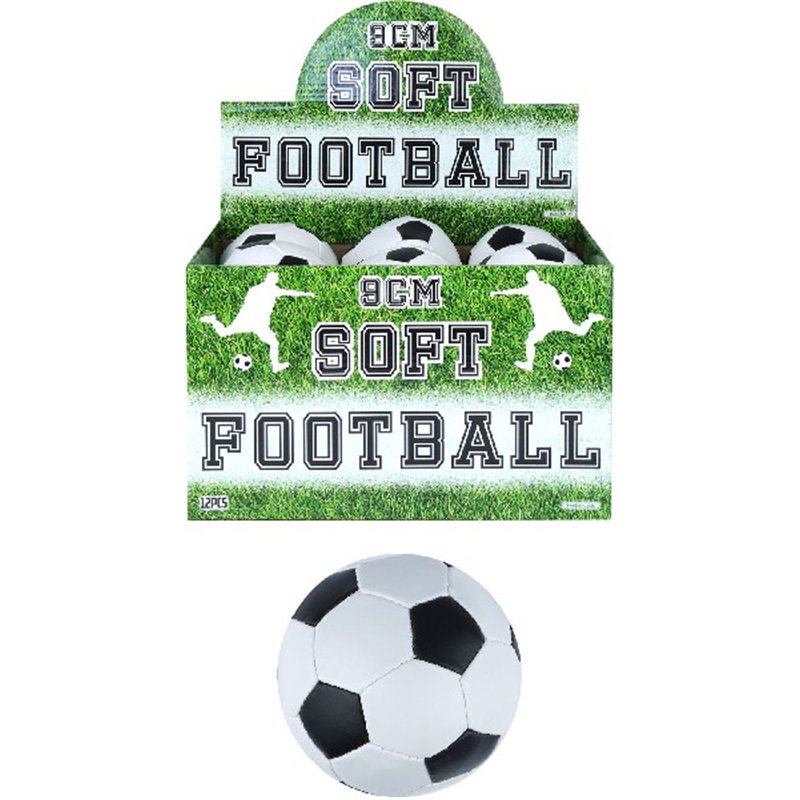 9CM SOFT FOOTBALL  12S