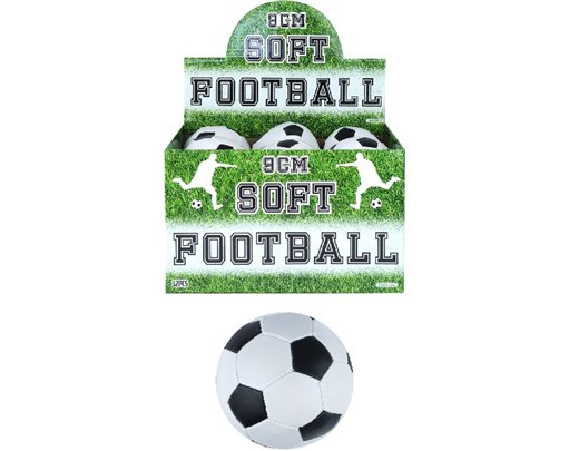 9CM SOFT FOOTBALL  12S