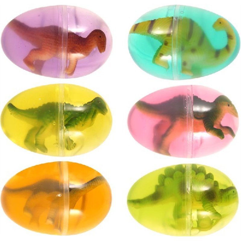 MINI DINOSAUR EGGS ASST COLOURS  24S