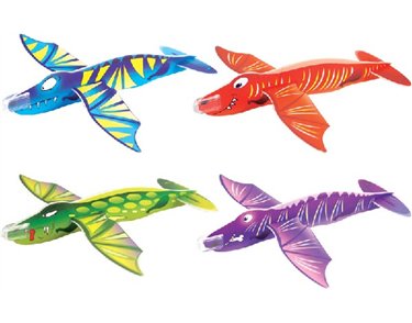 ASST DINOSAUR GLIDERS  48S