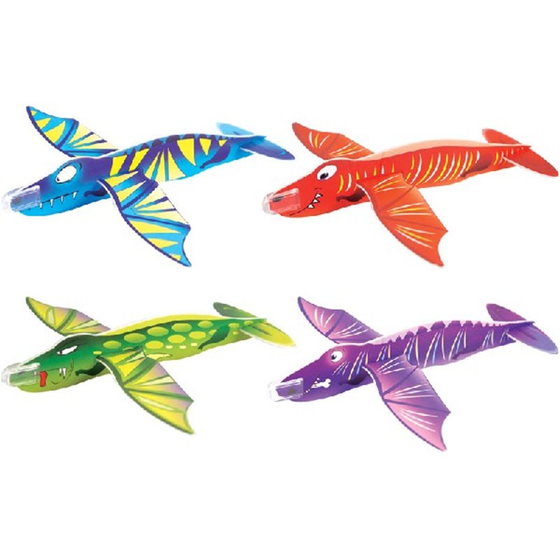 ASST DINOSAUR GLIDERS  48S