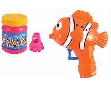 CLOWN FISH FRICTION BUBBLE GUN