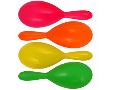 19CM ASST MARACAS 12S