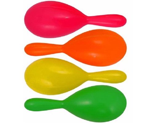 19CM ASST MARACAS 12S